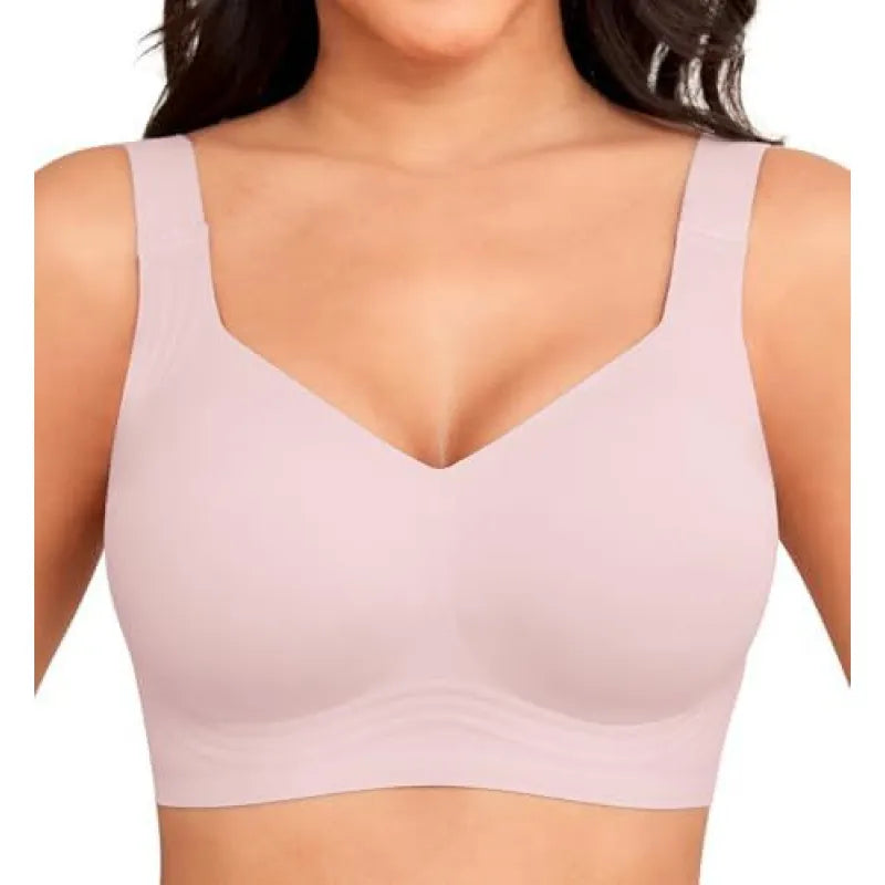 Full coverage wireless bra