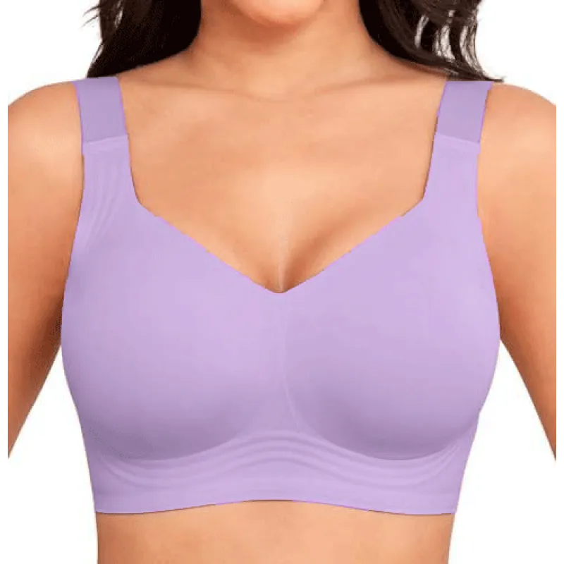 Full coverage wireless bra