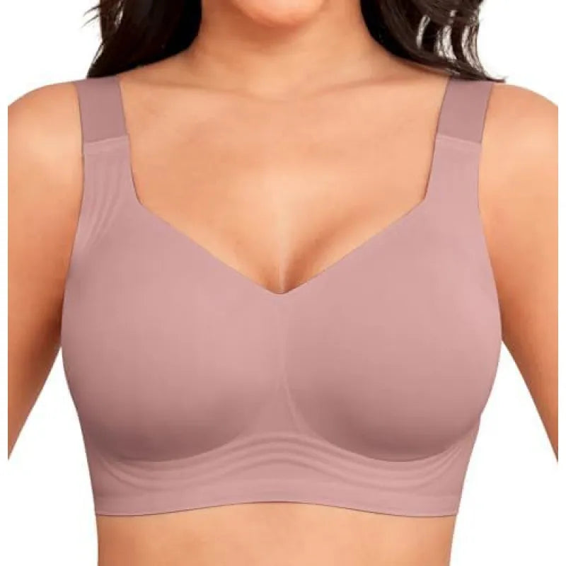 Full coverage wireless bra