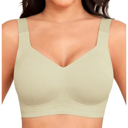 Full coverage wireless bra