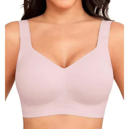 Full coverage wireless bra
